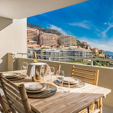 Terrasse Vue Mer, 5mn Monaco, Parking - An * Beausoleil